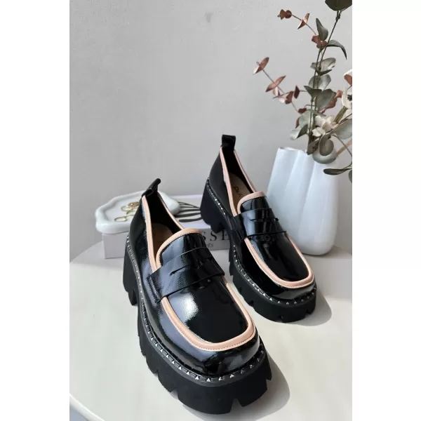  Mocasini de dama D&A MR870-32 NEGRU 