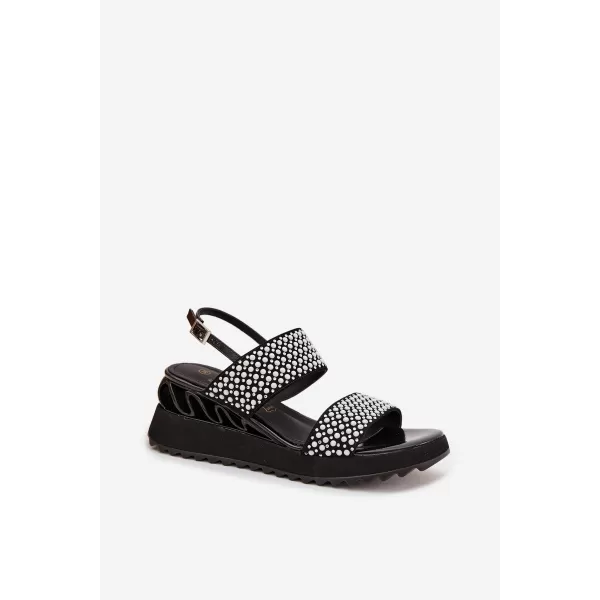  Sandale de dama D&A CR61-3067 NEGRU 