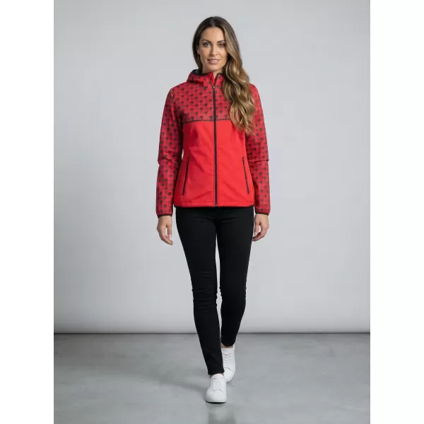  Jachetă softshell premium pentru femei ALTISPORT VOJ/ALW048JACK01 ROŞU 