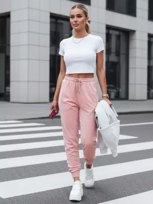 Pantaloni de dama DSTREET UY2837 ROZ