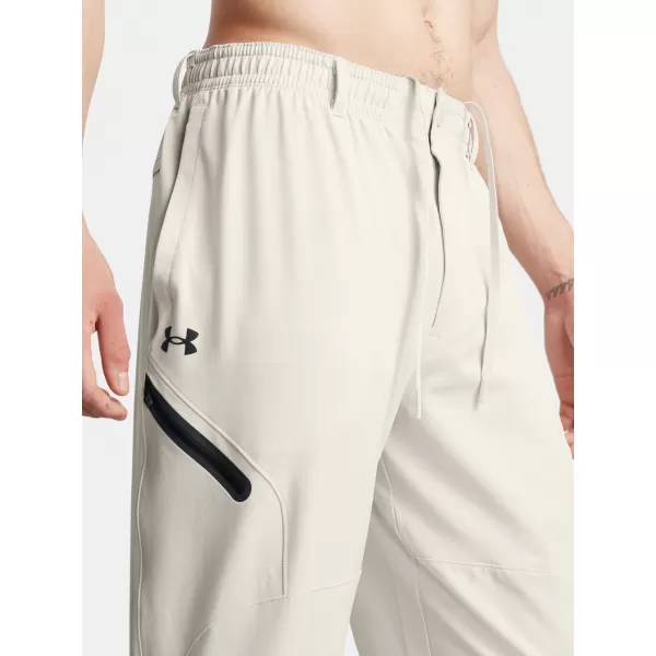  Pantaloni de trening pentru bărbați UNDER ARMOUR UNSTOPPABLE JOGGERS 1388823-110 ALB 