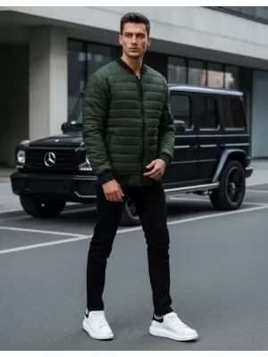 Jachetă pentru bărbați DSTREET TX2211A VERDE