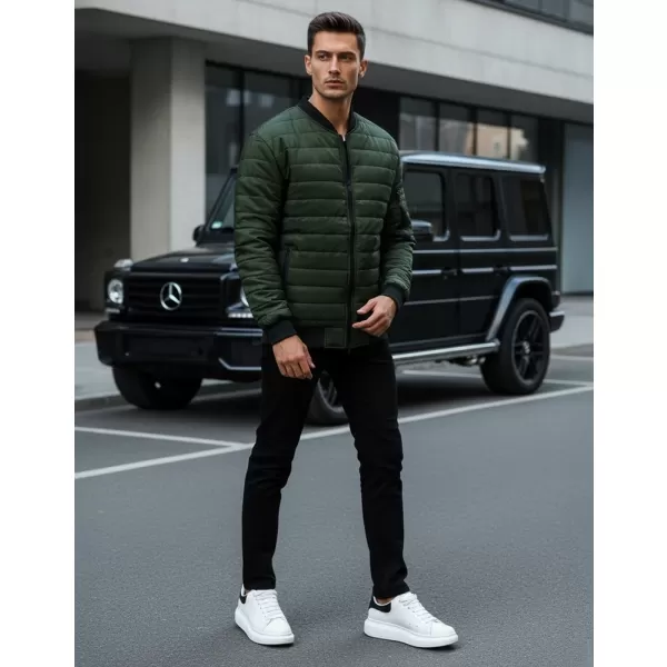  Jachetă pentru bărbați DSTREET TX2211A VERDE 