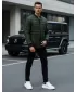 Jachetă pentru bărbați DSTREET TX2211A VERDE
