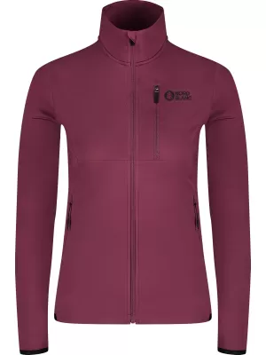 Hanorac pentru femei powerfleece NORDBLANC SEDGE NBWFL8291 VIOLET