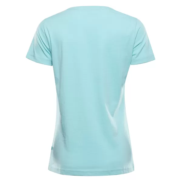  Tricou funcțional de damă ALPINE PRO GREMA 2 ALBASTRU 