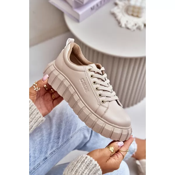  Pantofi dama BIG STAR MM274618 BEI Pantofi Big Star 