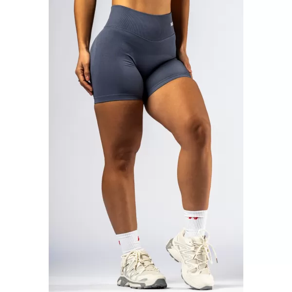  Pantaloni scurți push-up cu talie înaltă POWER 893 GREY Nebbia 