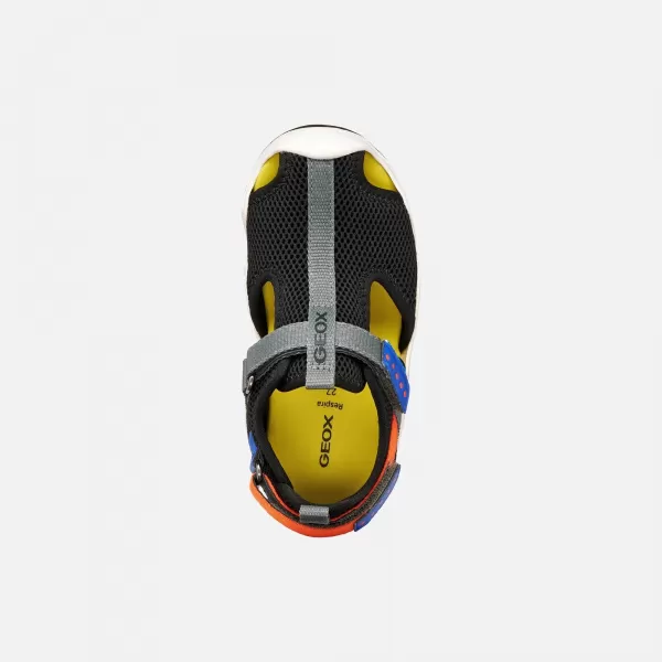  Sandale pentru baieti GEOX WADER J1530A00014C0038 NEGRU 