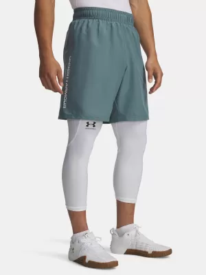 Pantaloni scurți pentru bărbați UNDER ARMOUR UA TECH WOVEN WORDMARK SHORT 1383356-587 ALBASTRU