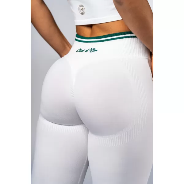 Jambiere push-up cu talie înaltă CLUB DOR 629 WHITE Nebbia 
