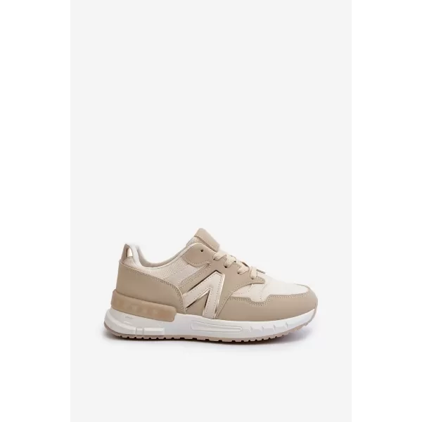 Adidași de damă BOTO VINELLI 31355 BEJ 