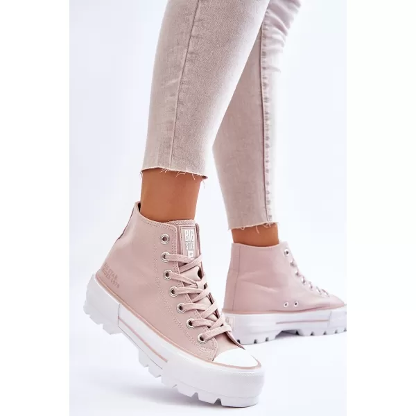  Adidasi de dama BIG STAR LL274157 NUDE Pantofi Big Star 