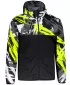 Jachetă softshell premium pentru bărbați ALTISPORT VOJ/ALM039JACK01 NEGRU SI GALBEN