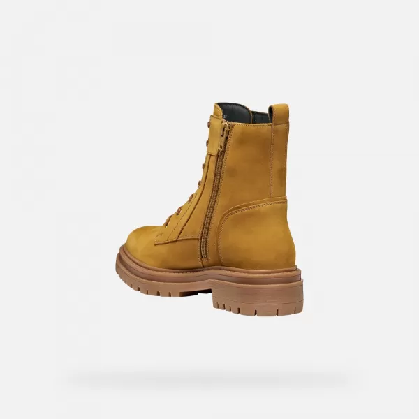  Botine de dama GEOX IRIDEA G009240 CHIHLIMBAR 