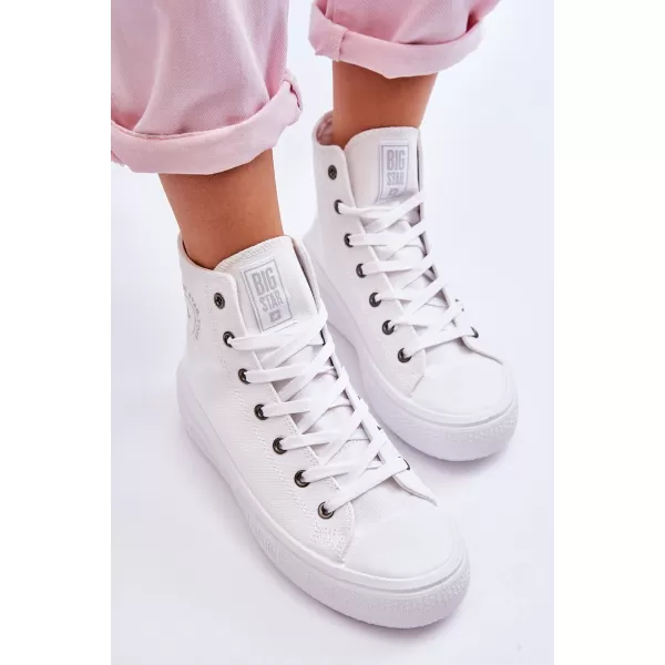  Adidași de damă BIG STAR LL274A183 WHITE Pantofi Big Star 