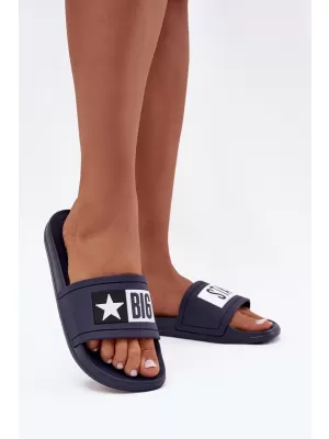 Papuci dama BIG STAR DD274A265 ALBASTRU Pantofi Big Star