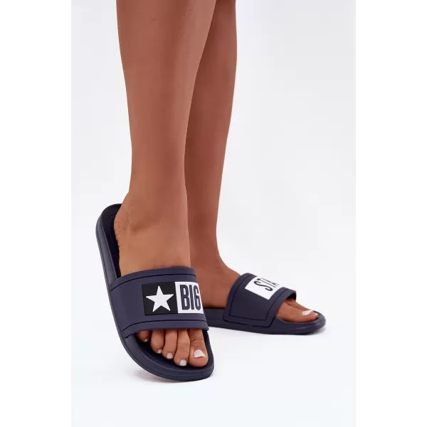 Papuci dama BIG STAR DD274A265 ALBASTRU Pantofi Big Star 