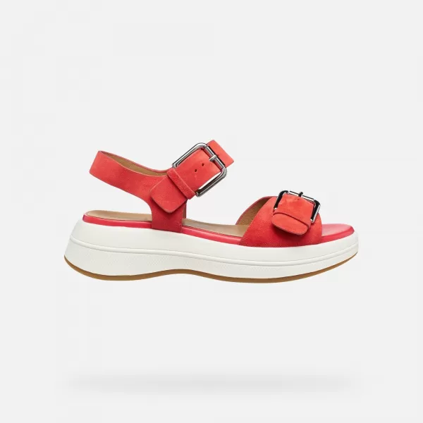 Sandale de dama GEOX SPHERICA ECUB-3 S G012855 ROŞU 