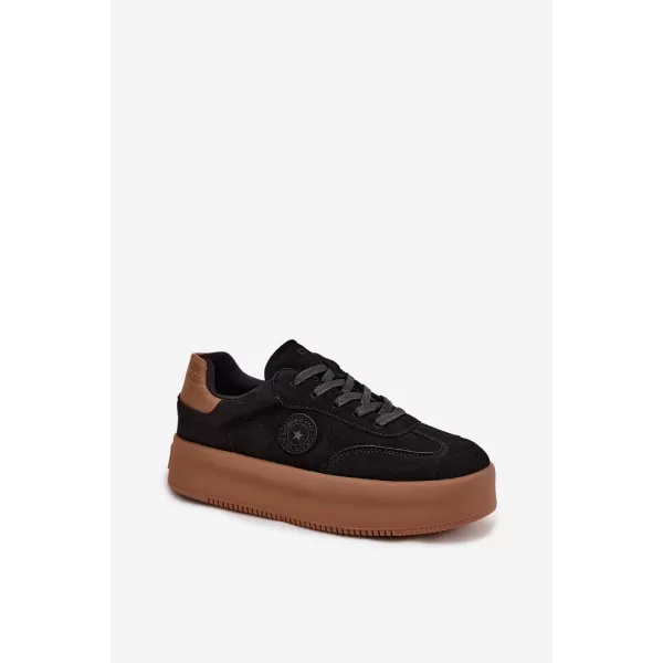  Adidasi de dama BIG STAR SS274761 NEGRI Pantofi Big Star 