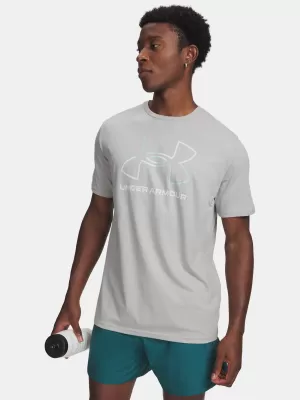 Tricou pentru bărbați UNDER ARMOUR UA GL FOUNDATION UPDATE SS 1382915-069 GRI