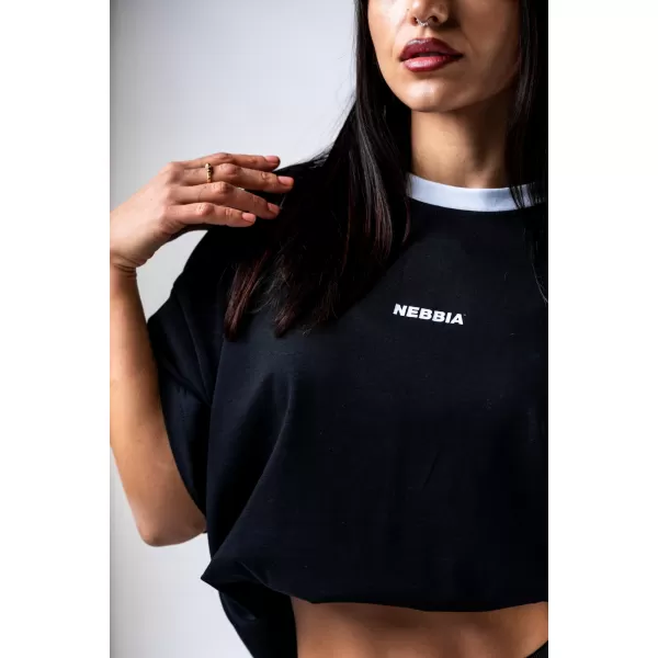  Tricou relaxat POWER 894 BLACK Nebbia 