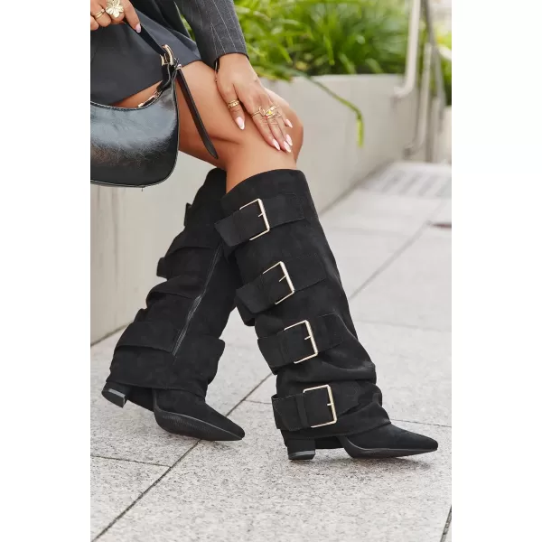  Cizme de dama BOTO ISAVELLE 39162 NEGRU 