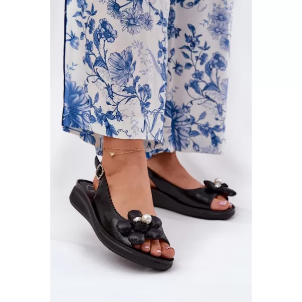  Sandale de dama BOTO DIVONNE 36735 NEGRU 