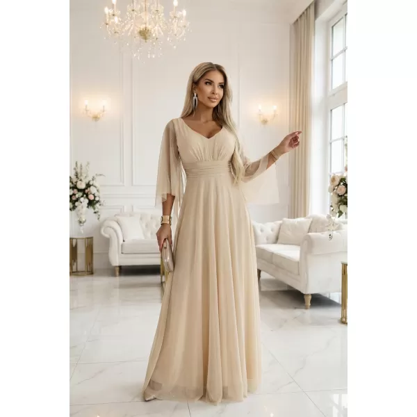  Rochie NUMOCO 655-4 BEJ 