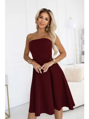 Rochie NUMOCO 641-1 BURGUNDIA