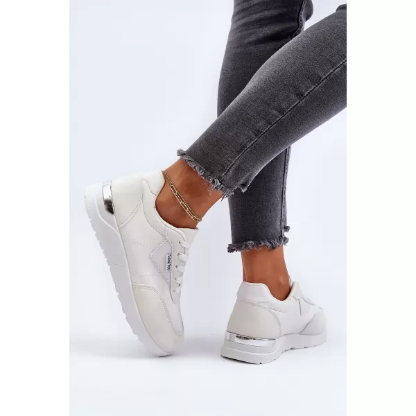  Adidași de damă BOTO VOVELLA 30465 ALB 