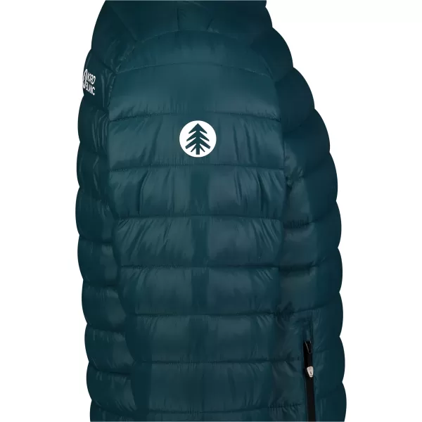  Jachetă matlasată pentru bărbați NORDBLANC BURROW NBWJM8261 VERDE ÎNCHIS 