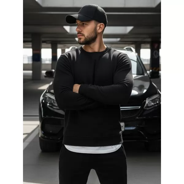  Hanorac pentru bărbați DSTREET BX2416 NEGRU 