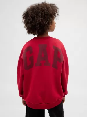 Hanorac pentru copii GAP CREW SWEATSHIRT 847142-00 HERING