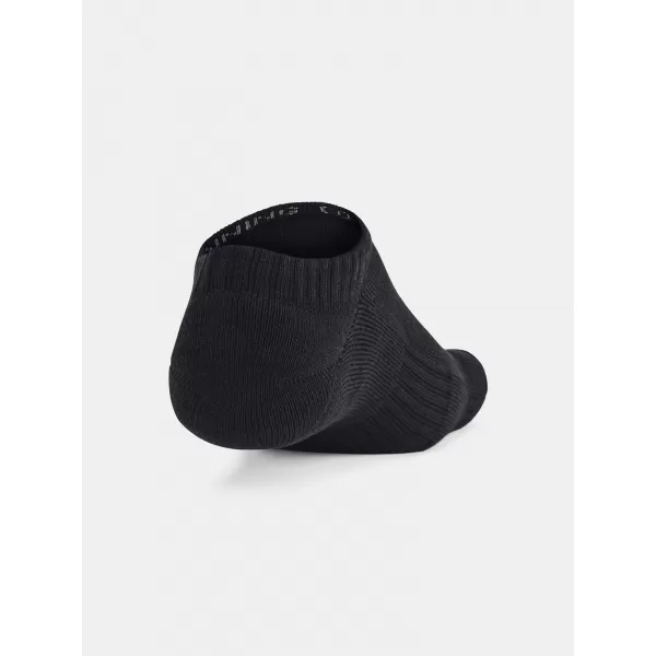  Șosete UNDER ARMOUR UNISEX UA TC NO SHOW (3 PÁRY) 1386313-001 NEGRU 