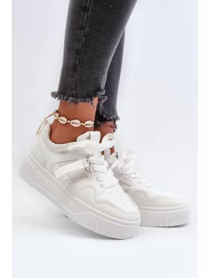 Adidași de damă BOTO MOUN 31366 ALB