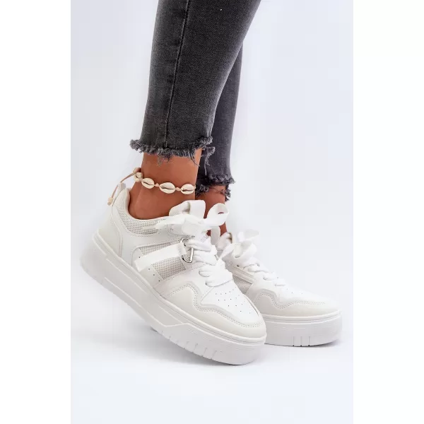  Adidași de damă BOTO MOUN 31366 ALB 