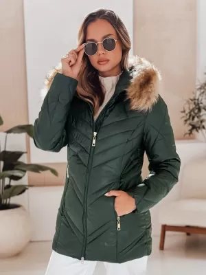 Geaca de dama DSTREET TY4008 VERDE