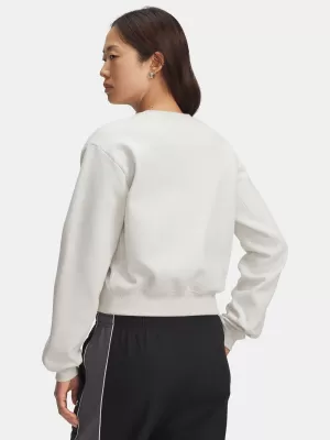 Hanorac de dama UNDER ARMOUR UA ICON VIDA FLC CREW ALB