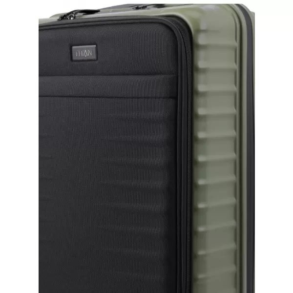  Valiză TITAN Upgrade S23 Front pocket Forest green VERDE DE PĂDURE 