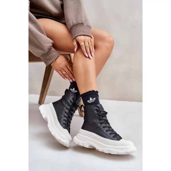  Adidași de damă BIG STAR OO274A599 BLACK Pantofi Big Star 