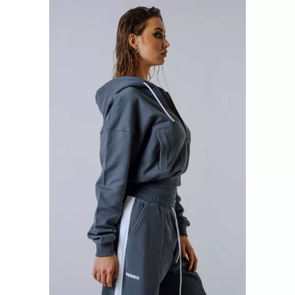  Hanorac cu fermoar POWER 895 GREY Nebbia 