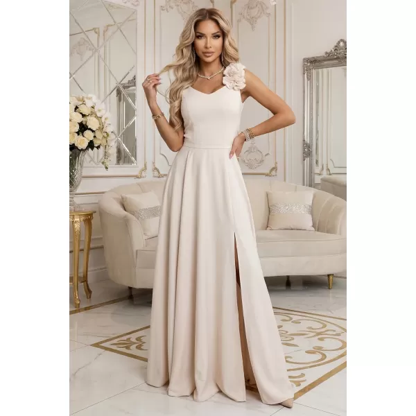 Rochie NUMOCO 643-3 BEJ 