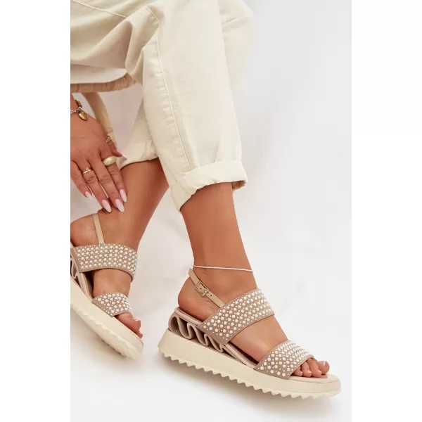  Sandale de dama D&A CR61-3067 BEJ 