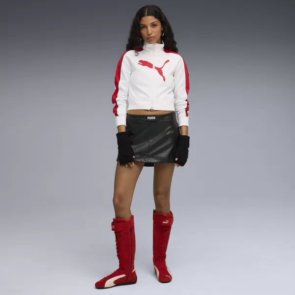  Pantofi de dama PUMA SPEEDCAT BOOT WNS 403770-02 PENTRU TOTDEAUNA ROȘU 