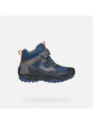 Botine pentru baieti GEOX NESAVAGE A J841WA011BCC0002 ALBASTRU