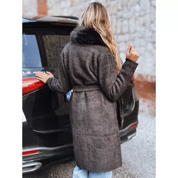  Palton de damă DSTREET TY5229 NEGRU 