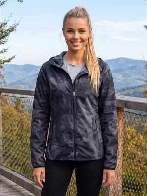 Jachetă softshell premium pentru femei ALTISPORT VOJ/ALW096JACK01 NEGRU