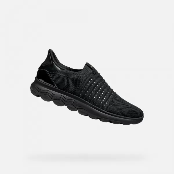  Adidași de damă GEOX SPHERICA PLUS G012964 NEGRU 