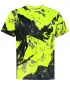 Tricou premium pentru bărbați ALTISPORT VOJ/ALM131TR01 GALBEN FLUO/NEGRU